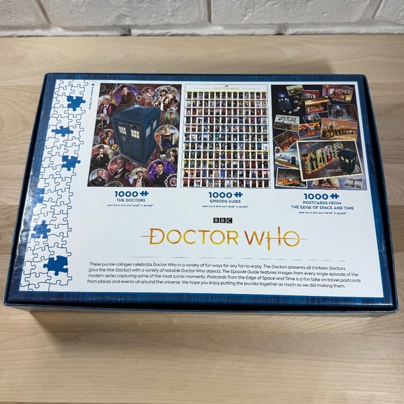 1000 pc. Jigsaw puzzle Doctor Who "The Doctors" EUC - Picture 3 of 7